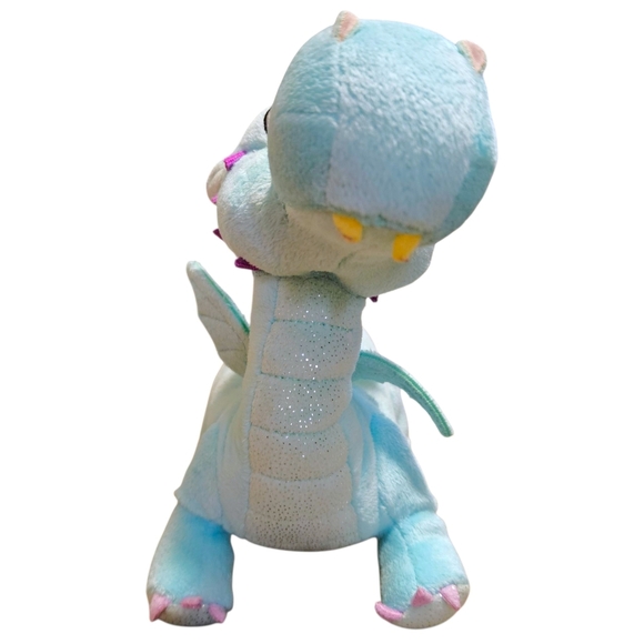 Disney Princess Sofia the First Crackle Dragon Plush 13" Blue Purple Sparkles - Picture 12 of 16